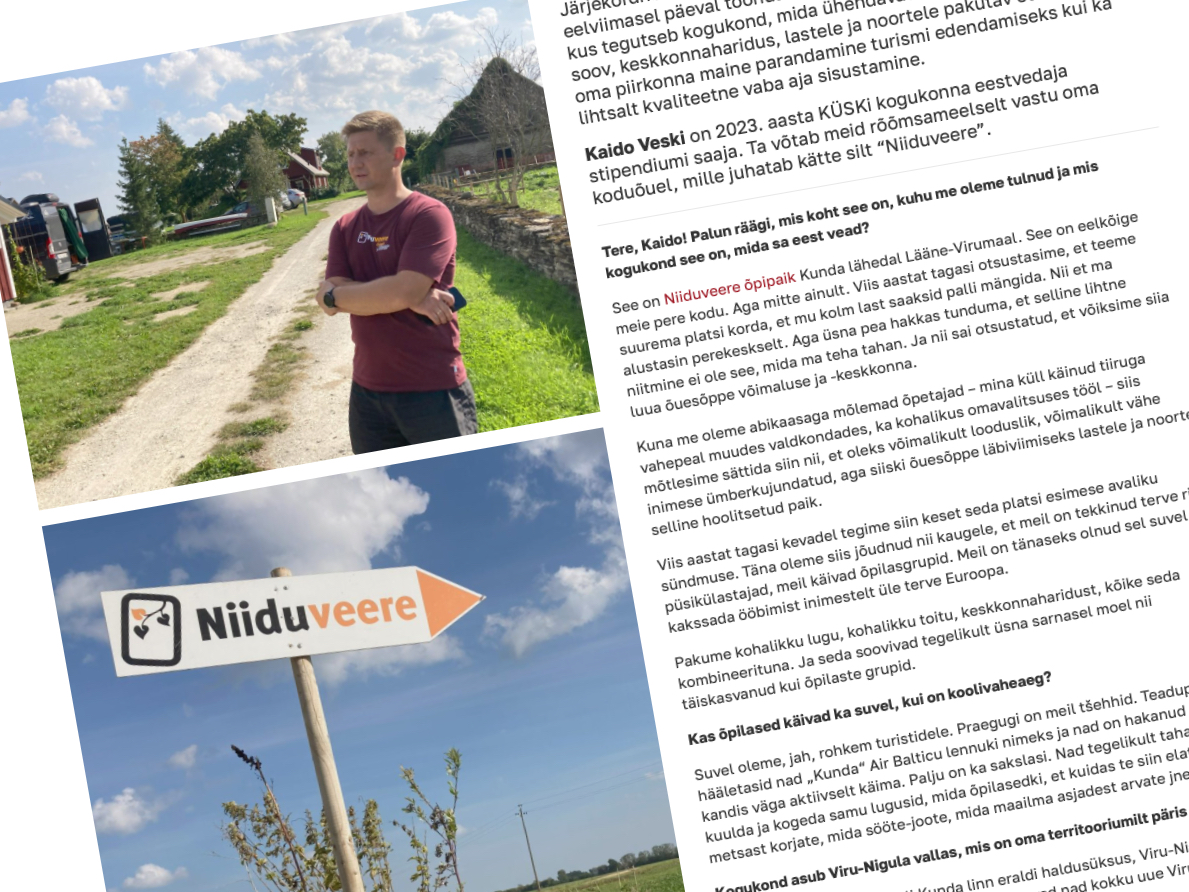 KÜSK käis külas ja tegi Kaidoga loo